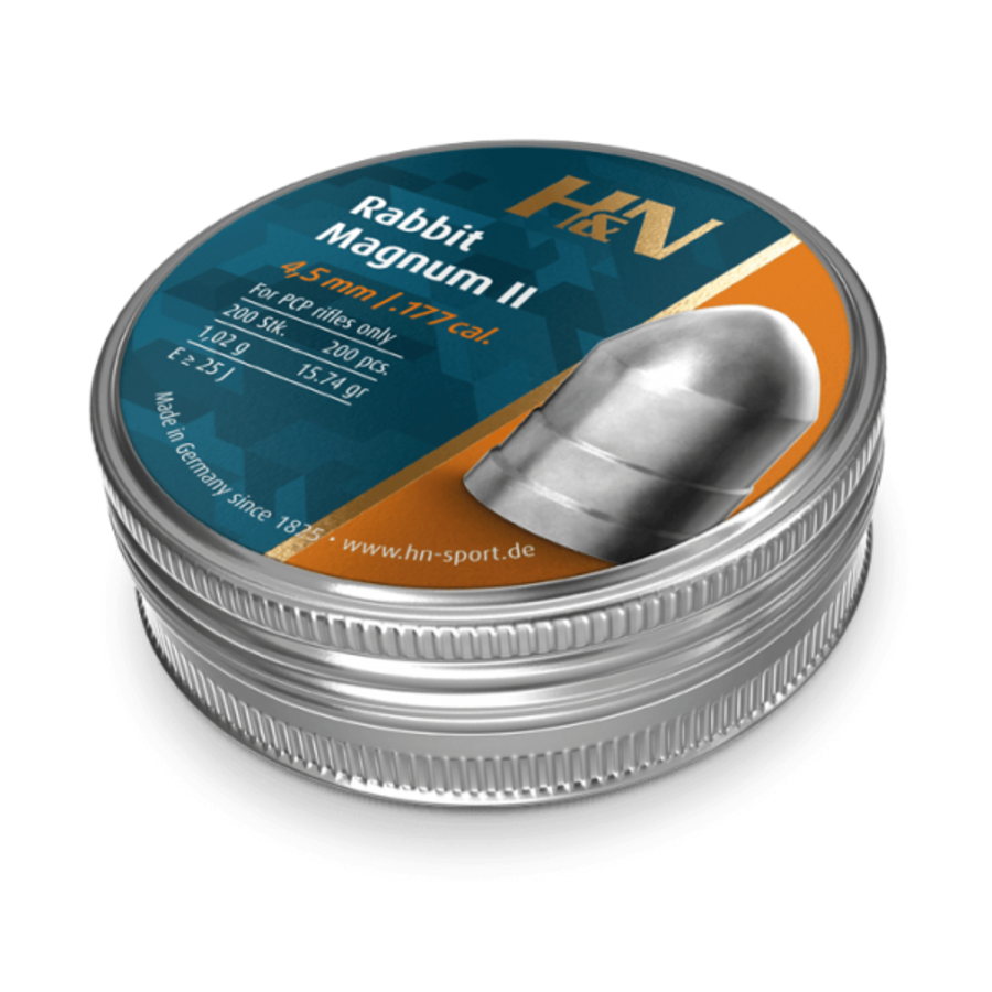 ALC021-PELLETS-H&N RABBIT MAGNUM II 177 200RNDS