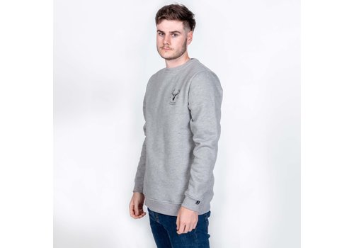 HUNTERS ELEMENT TROPHY SWEATER GREY MARLE 