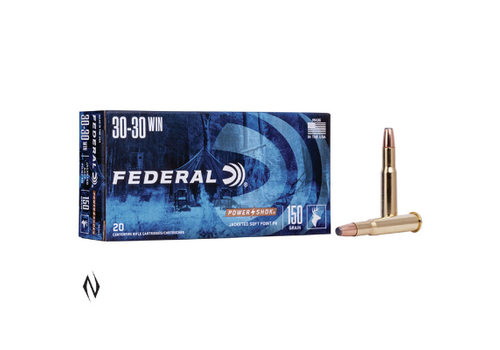 NIO1267-FEDERAL POWER-SHOK 30-30 WIN 150GR FN 20RNDS 