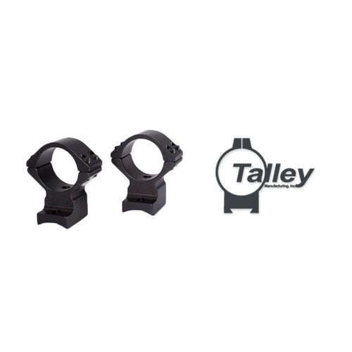 SJS118-RINGS-TALLEY 34" HIGH ALLOY BLACK LIGHTWEIGHT REM 700-721-722-725-40X,SAUER 100/101,BERGARA B14,MAUSER M18 