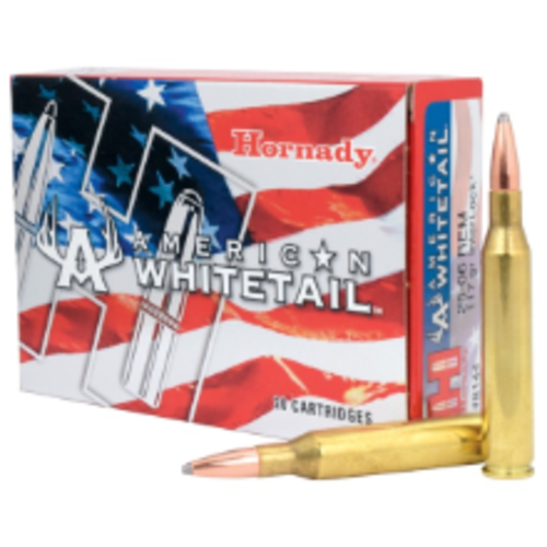 OSA513-HORNADY  25-06REM 117GR BTSP AMERICAN WHITETAIL 20RNDS 