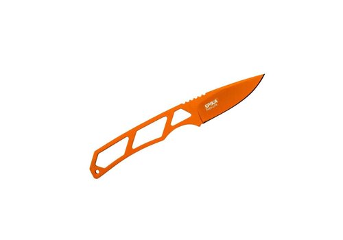 ANC830-SPIKA PACKLITE FIXED BLADE ORANGE (SPL-111) 