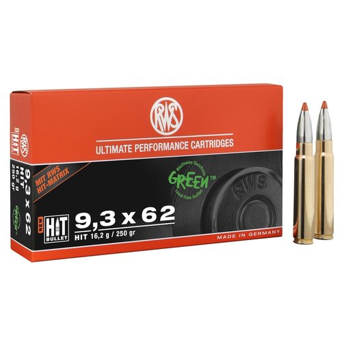 OSA833-RWS 9.3X62 250GR HIT 20RNDS 