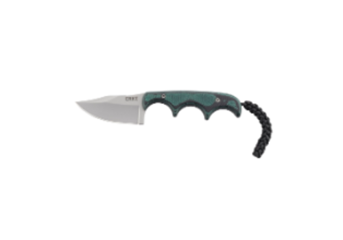 OSA750-CRKT MINIMALIST BOWIE GREEN BLACK KNIFE 