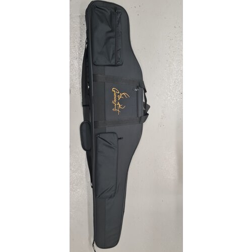GSA088- BAG - GUNCO SPORTS 54 INCHES PREMIUM GUN CASE BLACK W HARD SUPPORT 