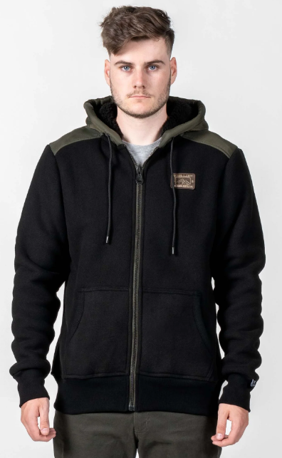 HUNTERS ELEMENT RETRO HOODIE V2 BLACK - Gunco Sports