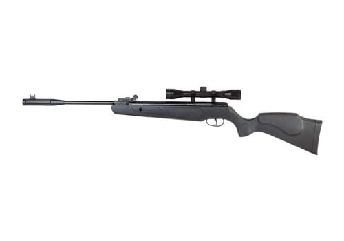 RAY055 - BLACK - REMINGTON EXPRESS HUNTER NP NITRO PISTON SYNTHETIC AIR GUN .177 1200 FPS WITH SCOPE 4X32 