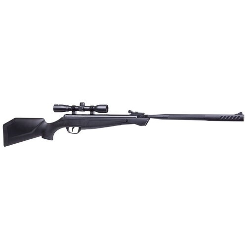 RAY065-PACKAGE- BLACK- CROSMAN SHOCKWAVE NP NITRO PISTON SYNTHETIC AIR GUN .177 WITH SCOPE 4X32 