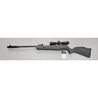 RAY091- OD GREEN- REMINGTON EXPRESS HUNTER NP NITRO PISTON SYNTHETIC AIR GUN .177 1200 FPSWITH SCOPE 4X32