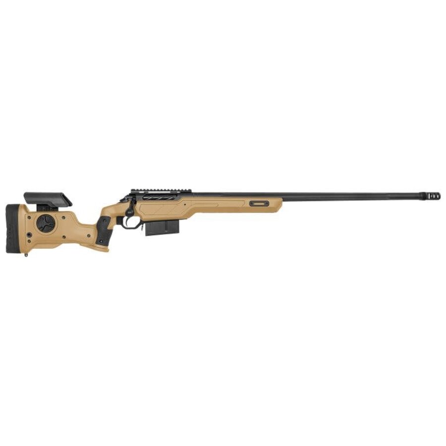 LIG042-CADEX CDXR7 SHP SHORT ACTION RIFLE 6.5 CM 26" HTB MX2-ST MUZZLE BRAKE FIXED STOCK