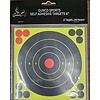 GSA094-GUNCO SPORTS SELF ADHESIVE TARGETS 6'', 12 PACK