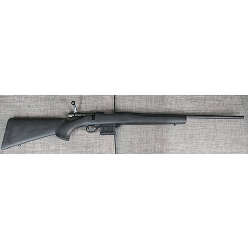 OSA941- HOWA 1500 MINI ACTION STANDARD .223  BLUED 22" WITH BLACK HTI POLYMER STOCK 