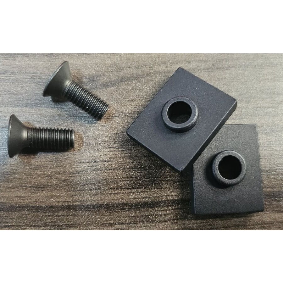 OSA563- PAIR - BLASER R8 SPACERS AND SCREWS FOR RING MOUNT (INCREASE 4MM)