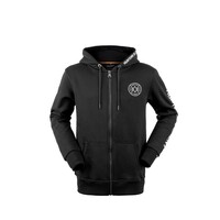HUNTERS ELEMENT TWIN PEAKS ZIP HOODIE BLACK