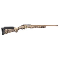 OSA764- RUGER AMERICAN RIMFIRE GO WILD 22LR BURNT BRONZE CERAKOTE 18" 10 RND