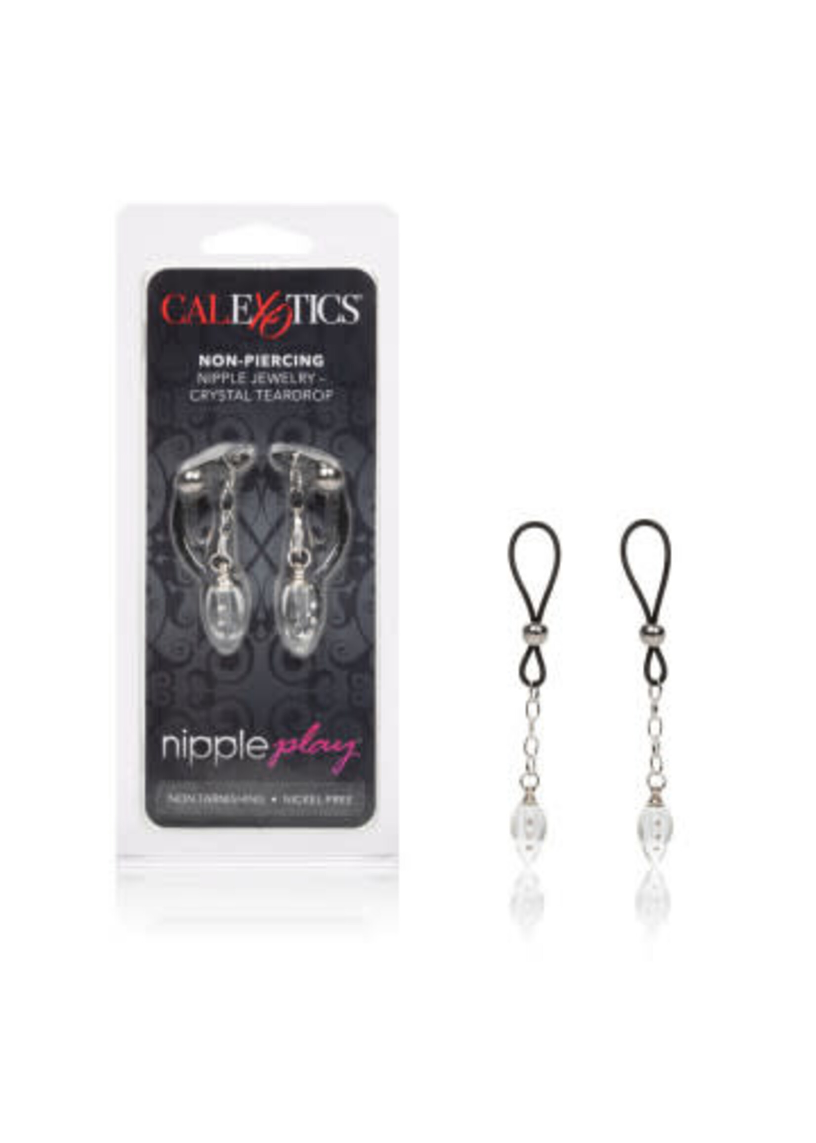 Calexotics Nipple Jewelry Crystal Teardrop