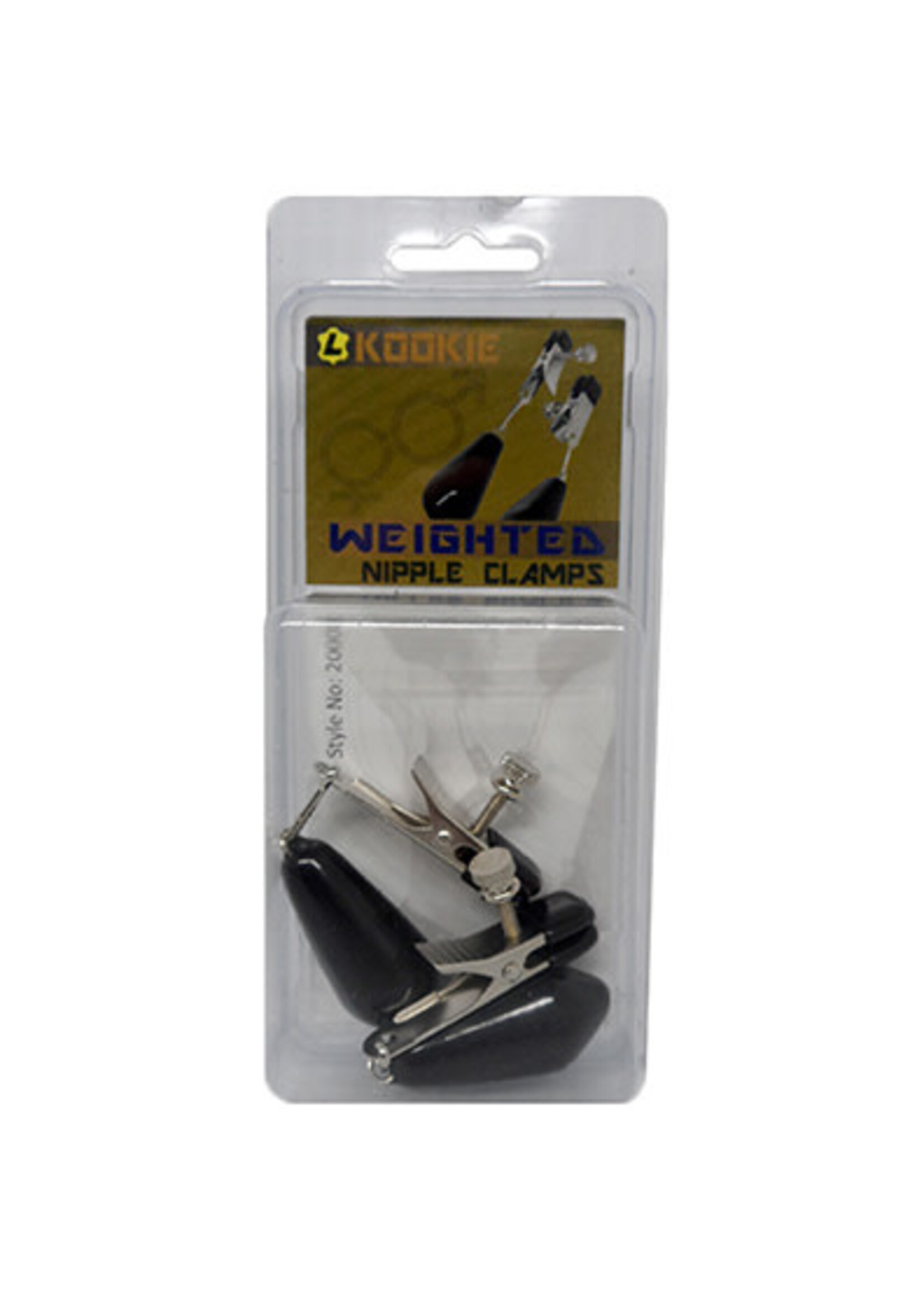 Kookie INTL Nipple Clamps With Weights