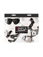 NSN Sinful Bondage Kit BLACK