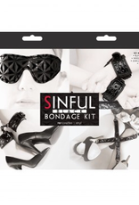 NSN Sinful Bondage Kit BLACK