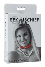 Sportsheets Sex and Mischief Day Collar - Red