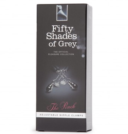 Lovehoney Fifty Shades of Grey the Pinch Adjustable Nipple Clamps