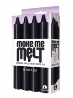 Icon Brands Make Me Melt - Jet Black 4 Pack