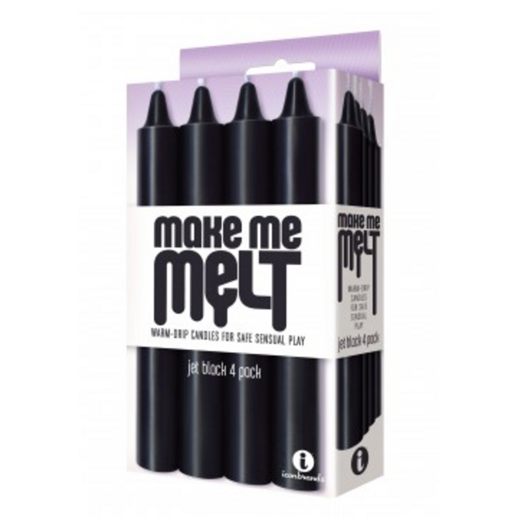 Icon Brands Make Me Melt - Jet Black 4 Pack