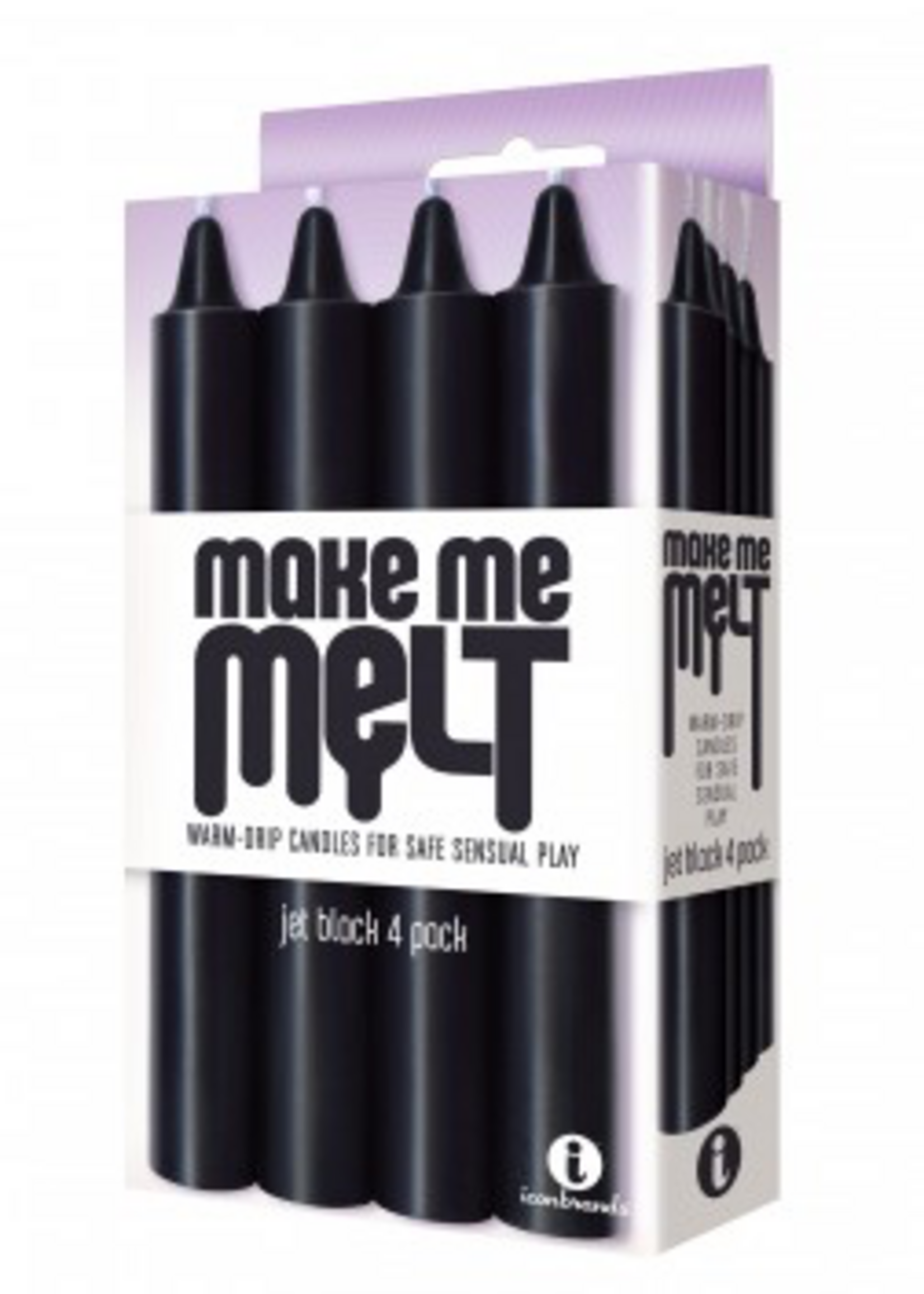 Icon Brands Make Me Melt - Jet Black 4 Pack
