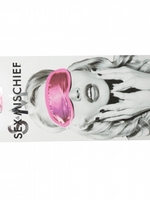Sportsheets Sex and Mischief Satin Blindfold - Hot Pink