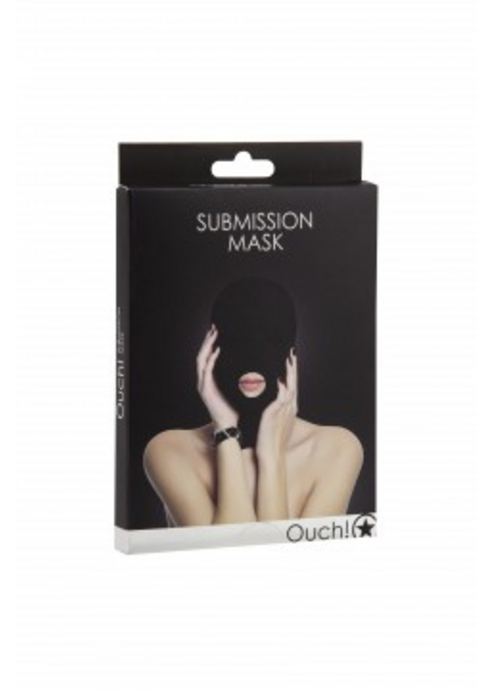 Shots Ouch! Submission Mask - Black