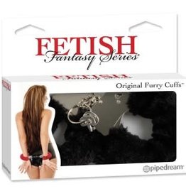 Pipedream Fetish Fantasy Series Furry Cuffs - Black