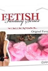 Pipedream Fetish Fantasy Series Furry Cuffs - Pink