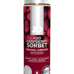 System Jo Jo H2O Flavored Water Based Lubricant Raspberry Sorbet 4 Ounce