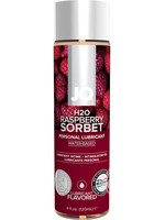 System Jo Jo H2O Flavored Water Based Lubricant Raspberry Sorbet 4 Ounce