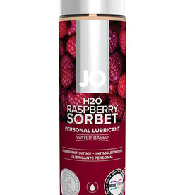 System Jo Jo H2O Flavored Water Based Lubricant Raspberry Sorbet 4 Ounce