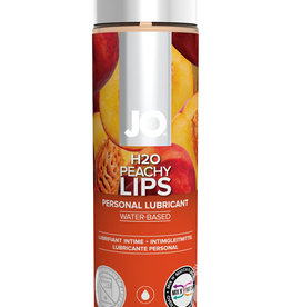 System Jo Jo H2O Flavored Water Based Lubricant Peachy Lips 4 Ounce