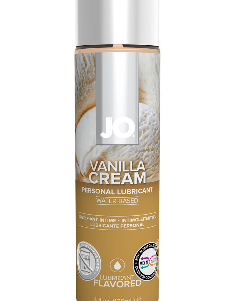 System Jo System JO H2O Flavored Lubricant - 4 fl o Vanilla Cream