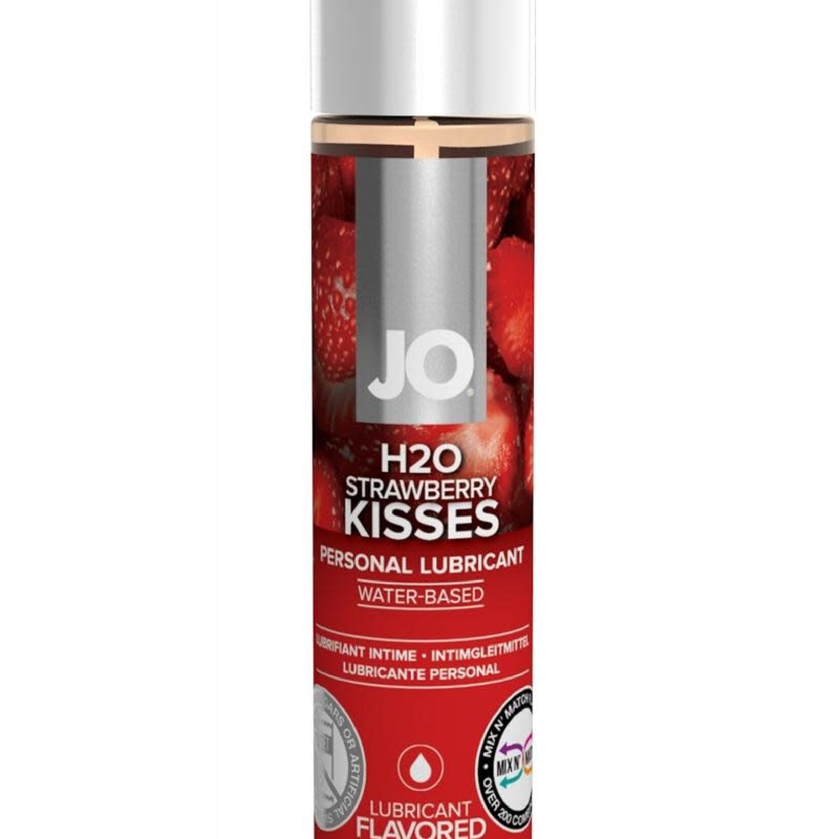 System Jo System Jo H2O Flavored Lubricant - 1 oz Strawberry Kiss