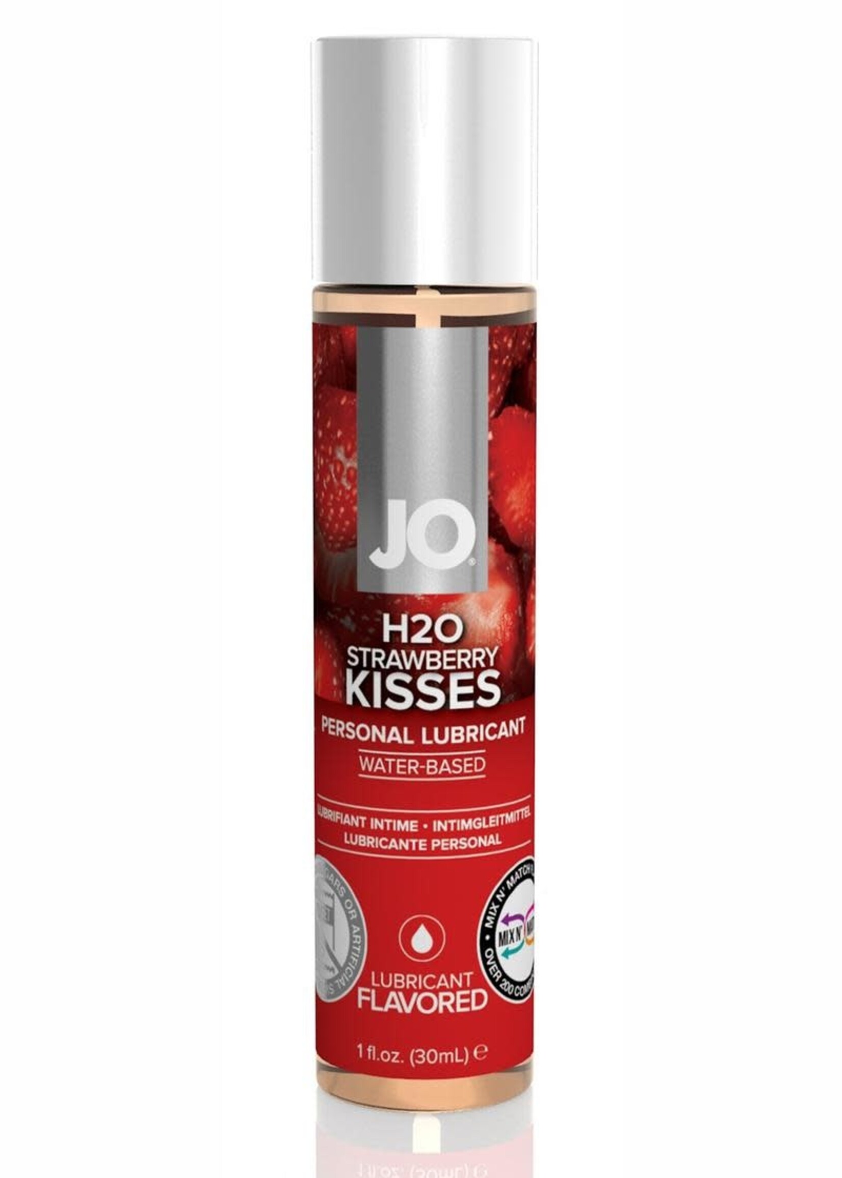 System Jo System Jo H2O Flavored Lubricant - 1 oz Strawberry Kiss