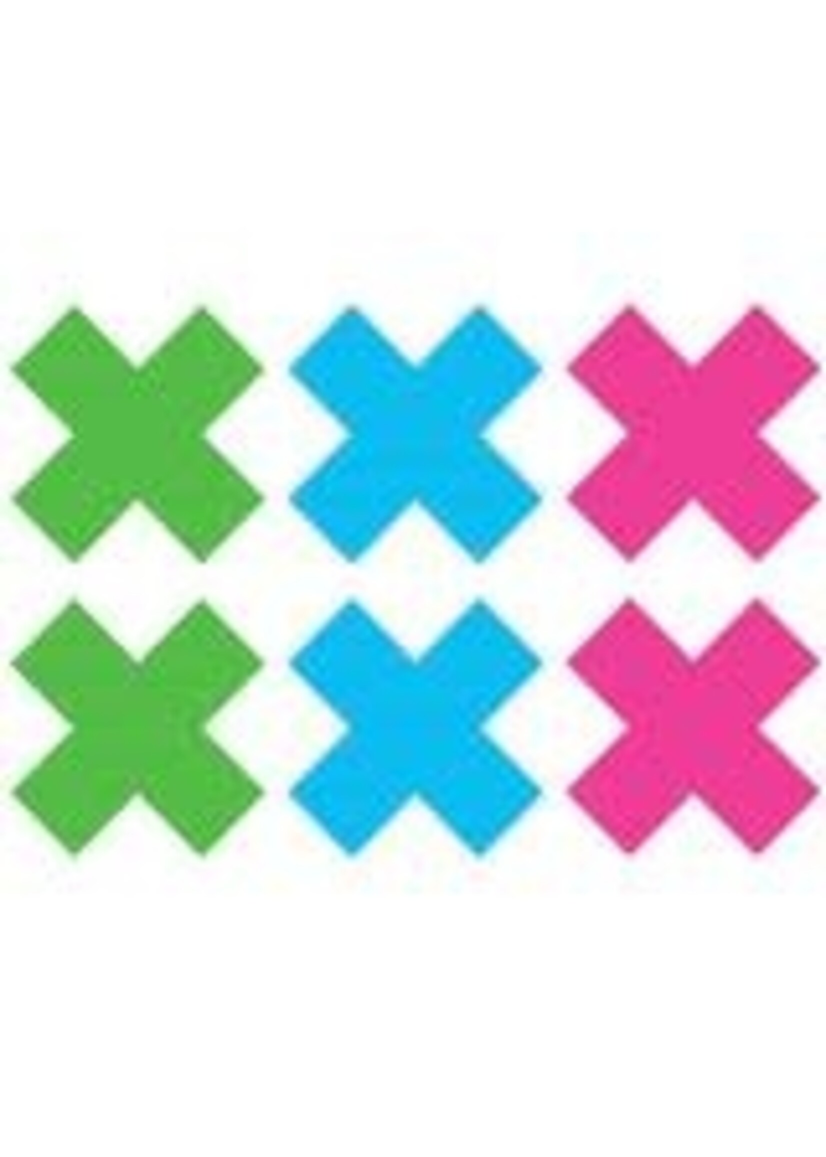 Eye Candy NEON X 3PK - GREEN BLUE PINK