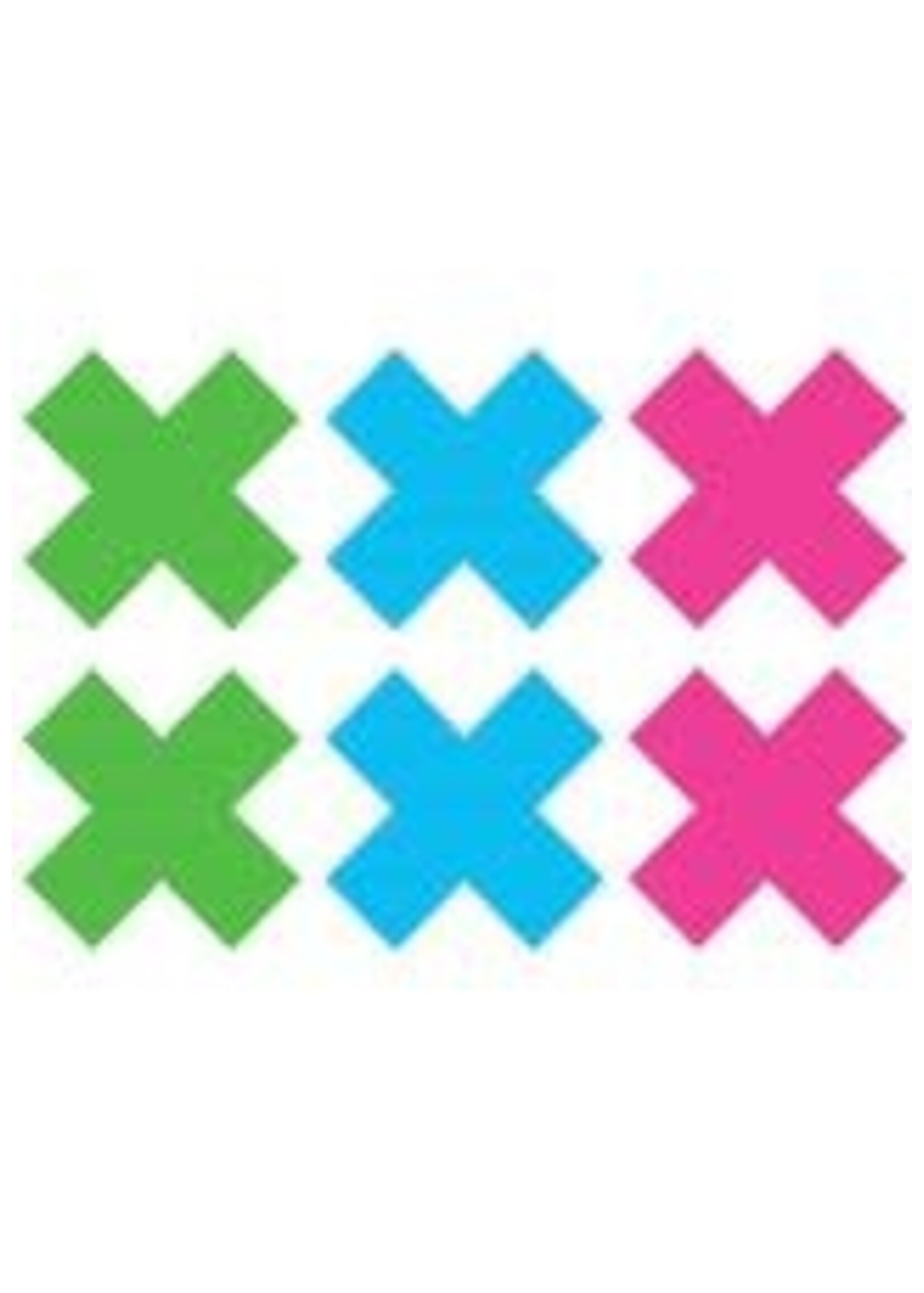 Eye Candy NEON X 3PK - GREEN BLUE PINK