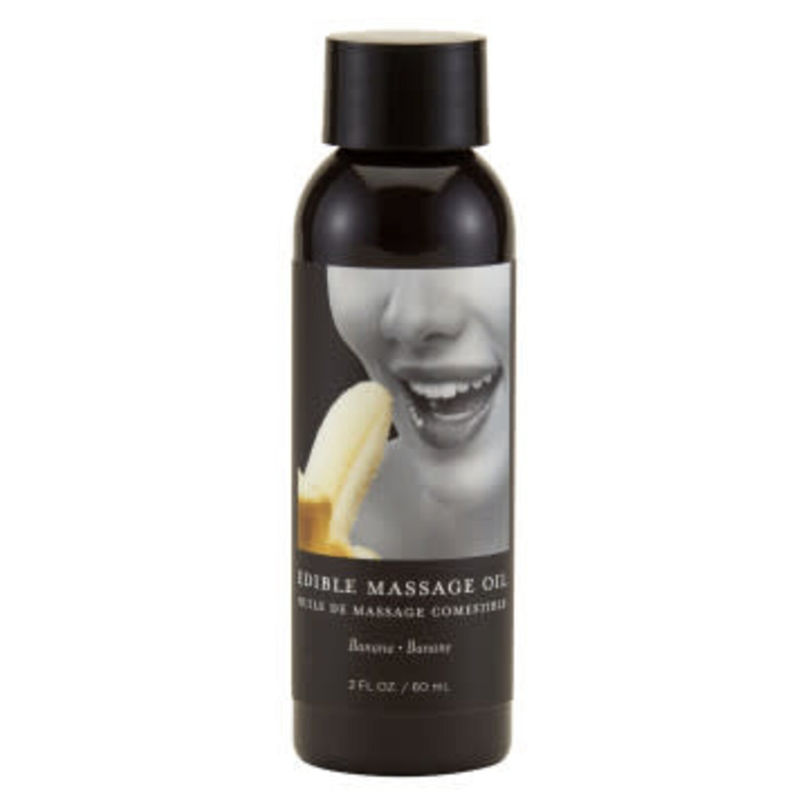 Earthly Body Edible Massage Oil 2 Oz. - Banana