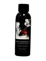 Earthly Body Cherry Edible Massage Oil 2 Oz