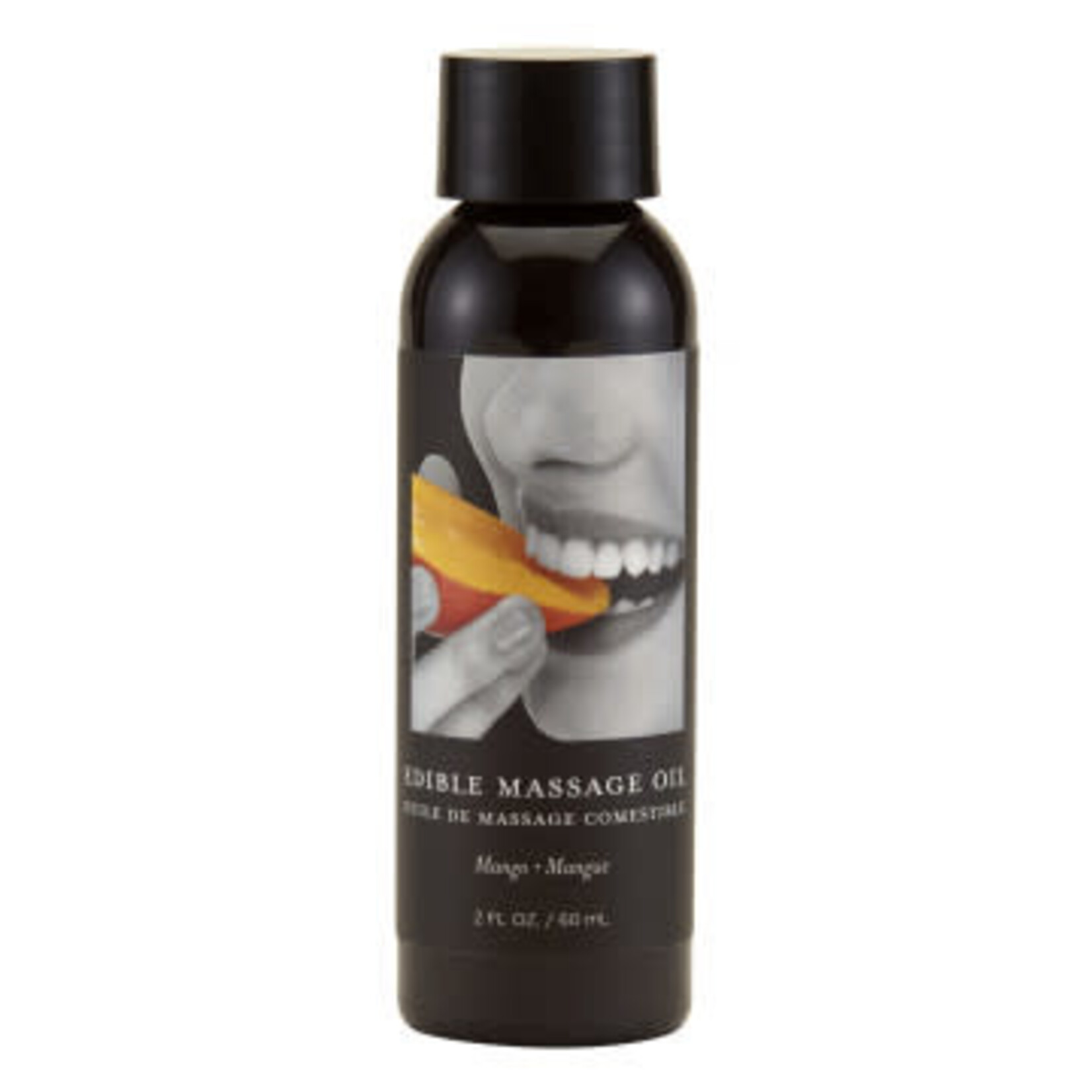 Earthly Body Edible Massage Oil 2 Fl Oz. - Mango