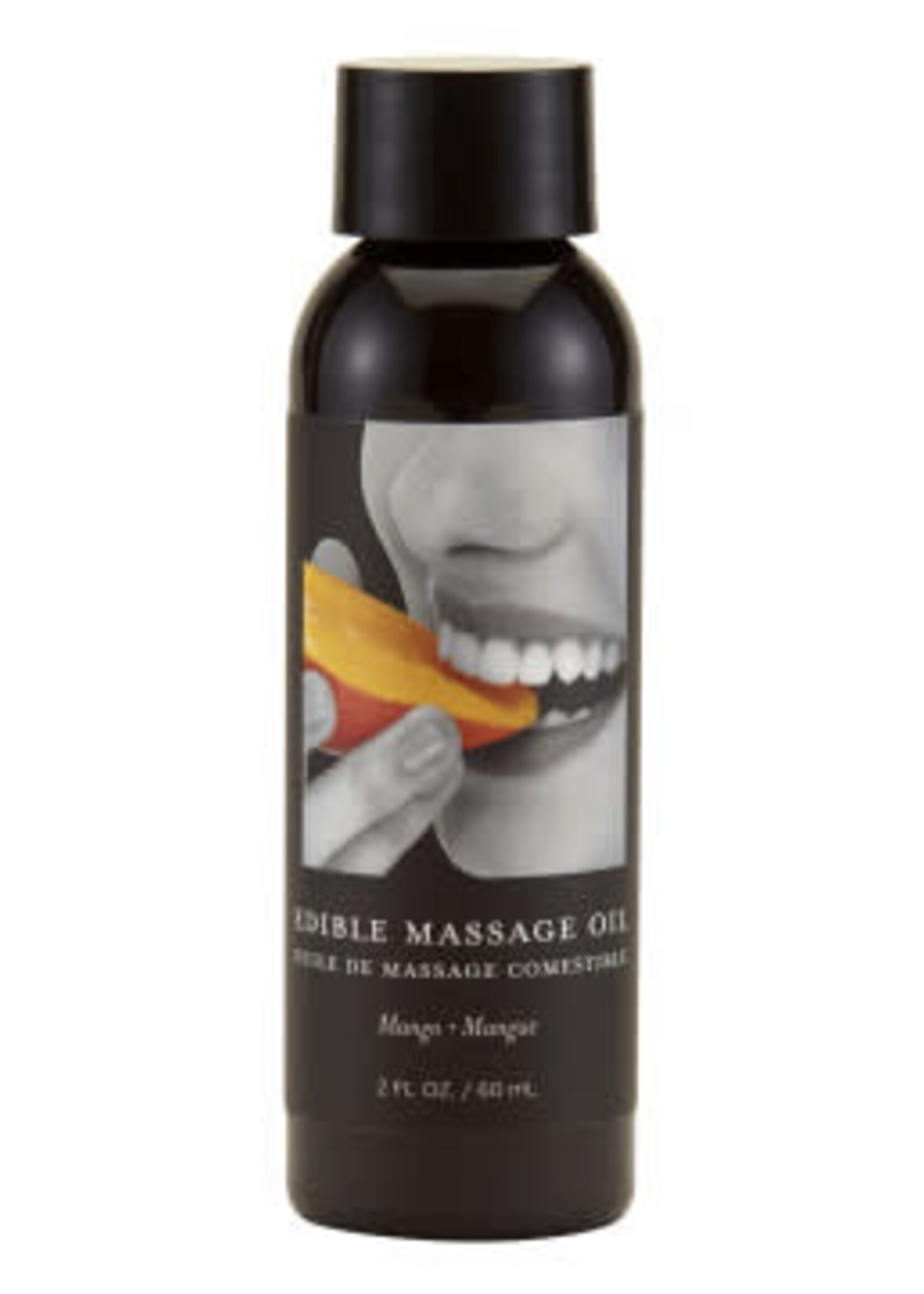 Earthly Body Edible Massage Oil 2 Fl Oz. - Mango