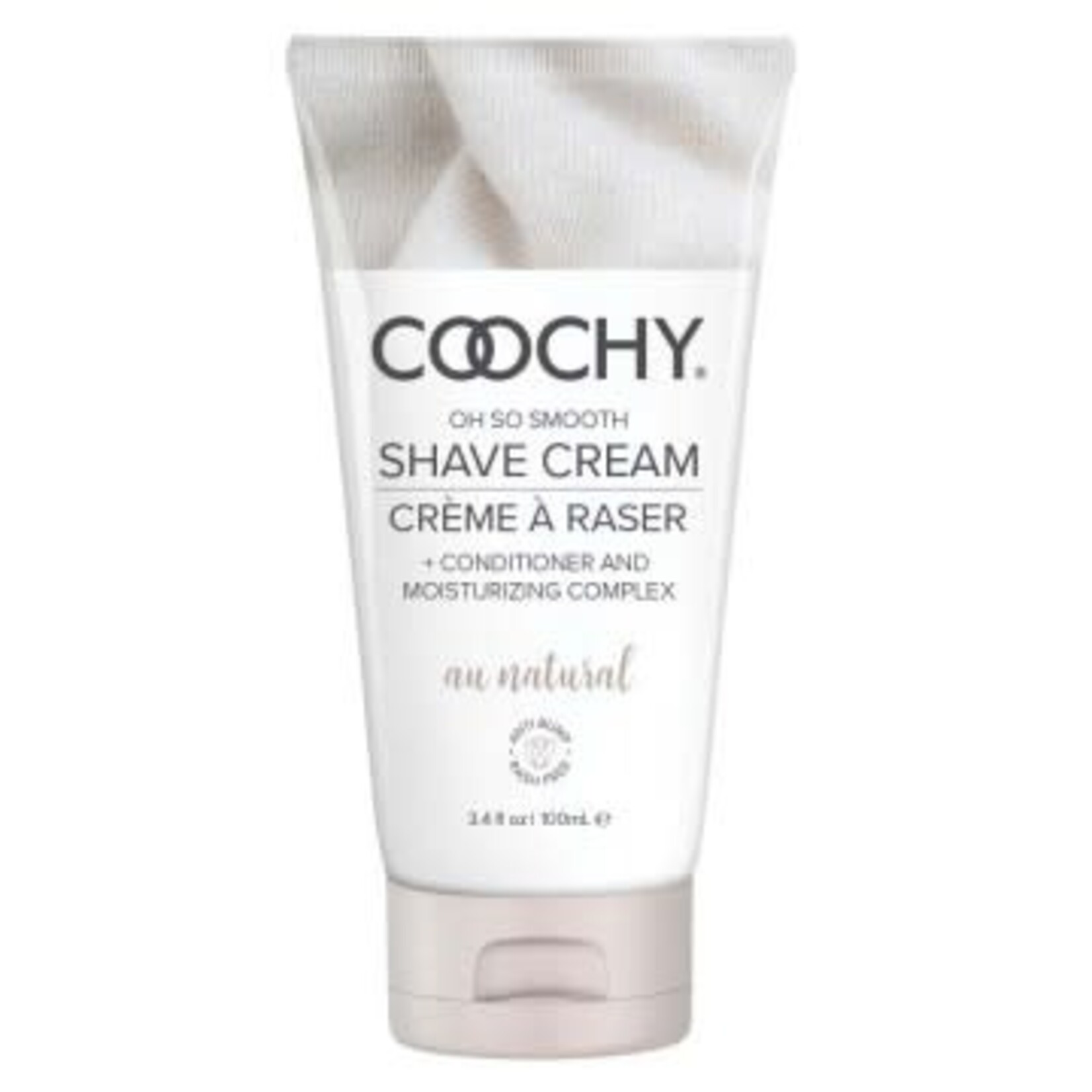 CLASSIC EROTICA Coochy Shave Cream - Au Natural - 3.4 Oz