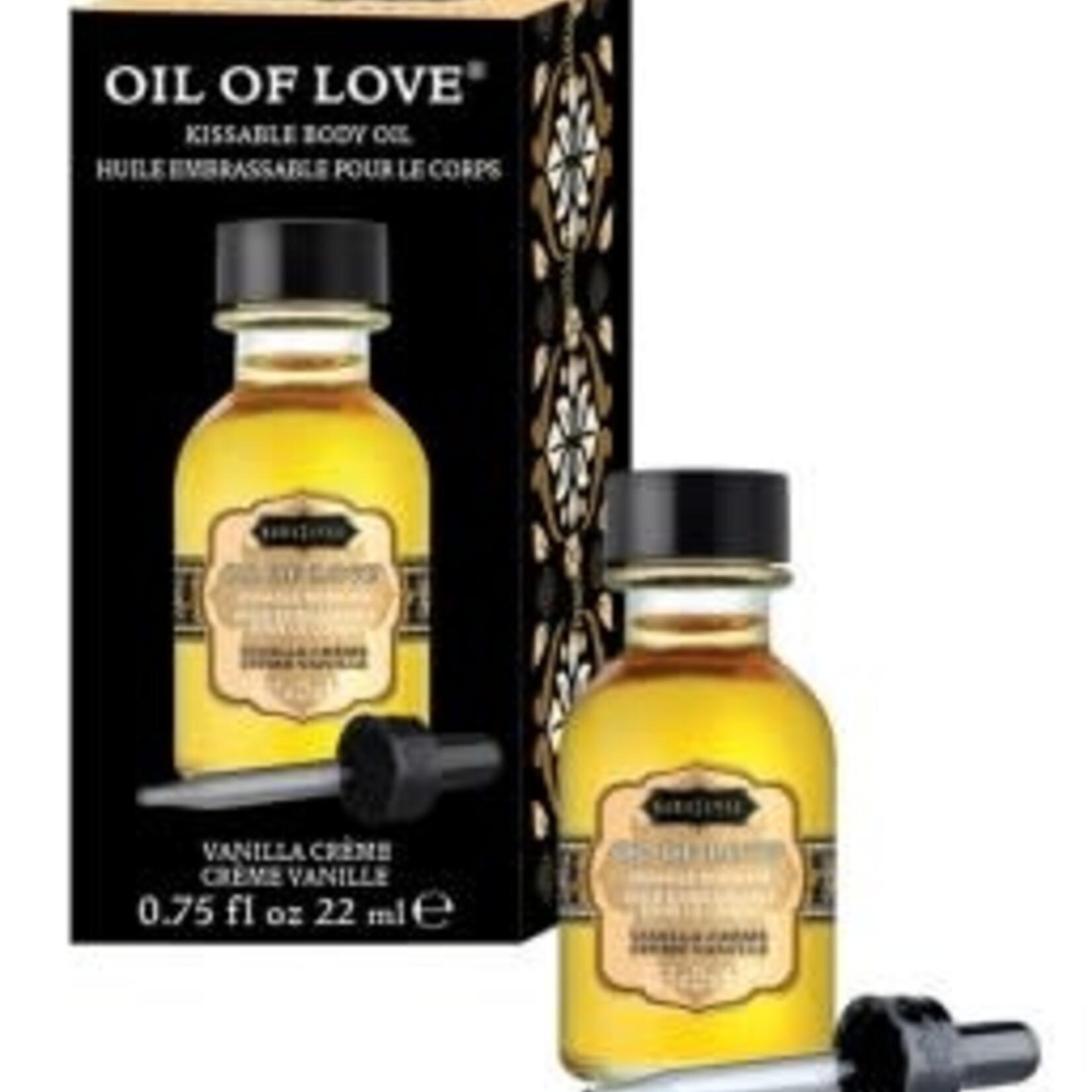 Kamasutra Oil of Love - Vanilla Creme - 0.75 Fl. Oz. / 22 ml