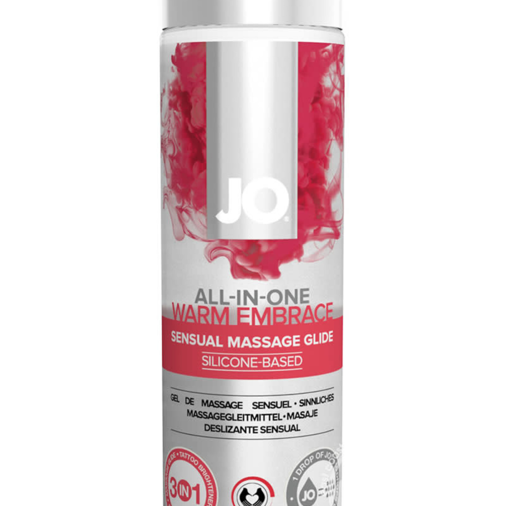 System Jo Jo All In One Warming Massage Glide 4 Ounce