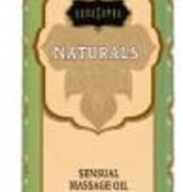 Kamasutra Naturals Massage Oil - Vanilla Sandalwood 8 Fl. Oz.