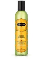 Kamasutra Naturals Massage Oil - Coconut Pineapple 8 Fl Oz